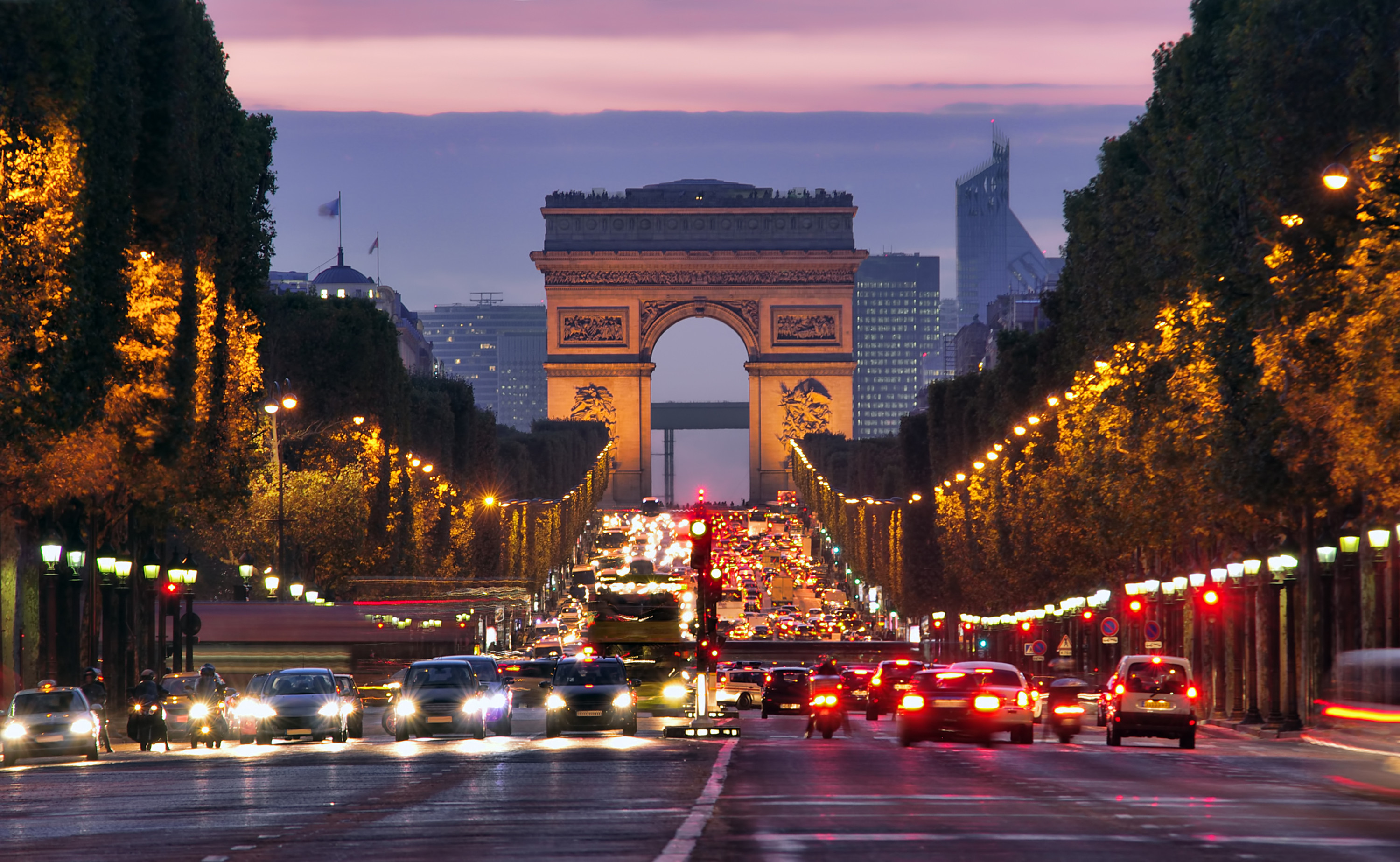 The town of Paris, France